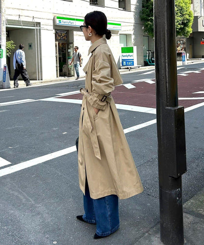 【每次即售罄的人氣單品】袖子蓬鬆設計風衣