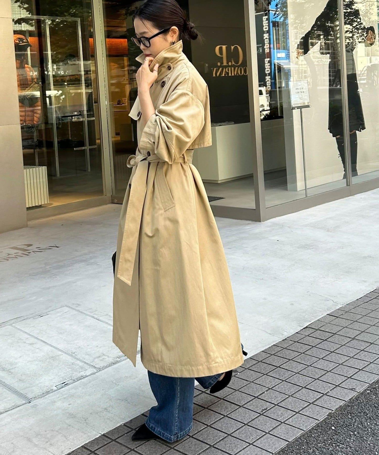 【每次即售罄的人氣單品】袖子蓬鬆設計風衣