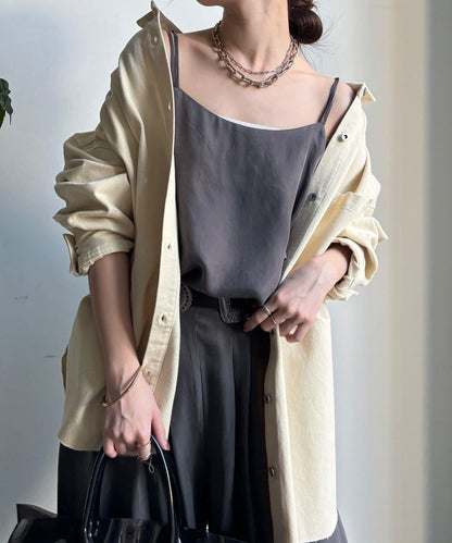 【套裝可搭配】醋酸人造絲吊帶背心