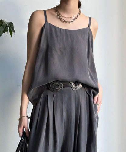 【套裝可搭配】醋酸人造絲吊帶背心