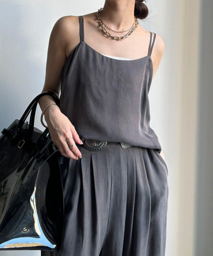 【套裝可搭配】醋酸人造絲吊帶背心