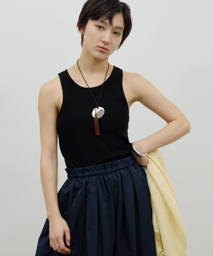 【前後兩穿】高捻彈力羅紋背心