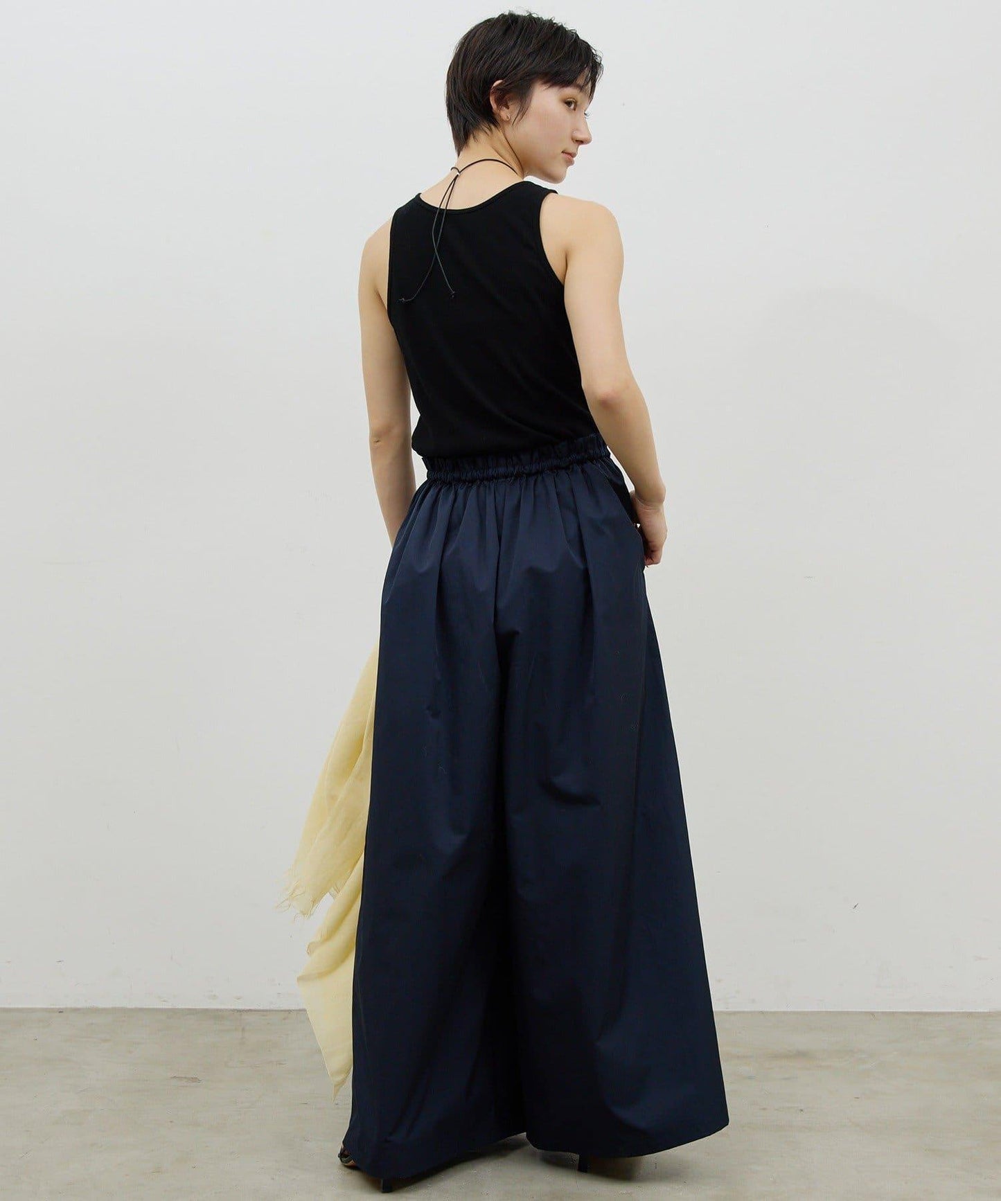 【前後兩穿】高捻彈力羅紋背心