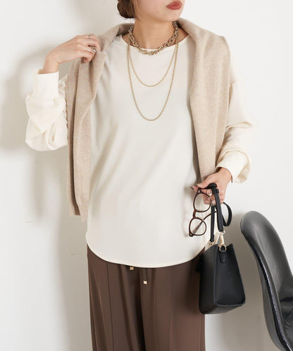 【長款 】絲光襯衫