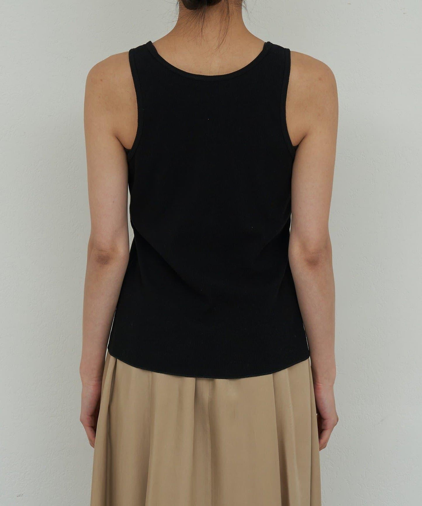 【前後兩穿】高捻彈力羅紋背心