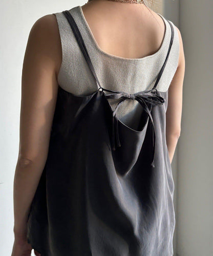 【套裝可搭配】醋酸人造絲吊帶背心