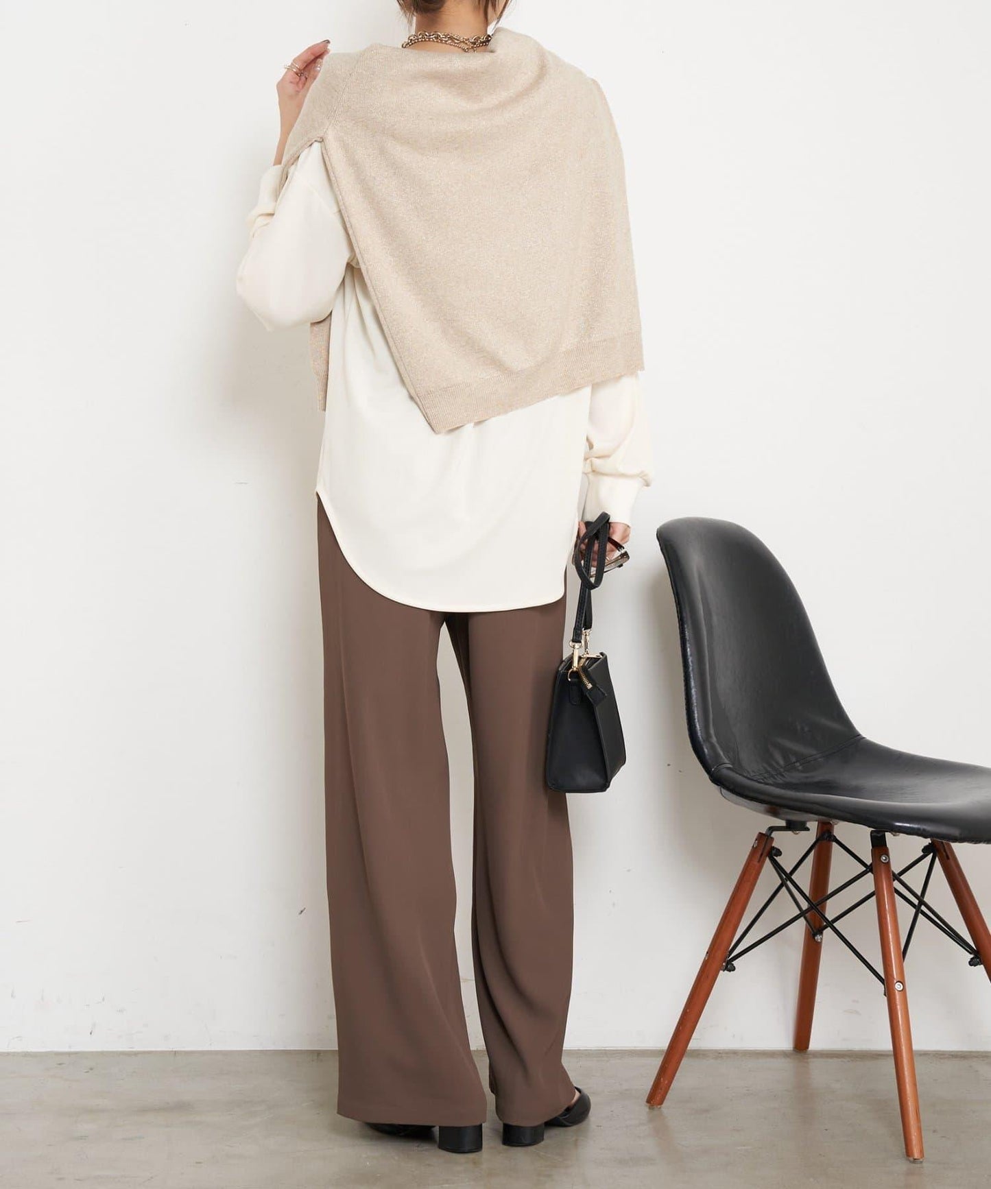 【長款 】絲光襯衫