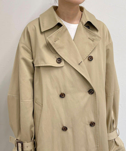 【每次即售罄的人氣單品】袖子蓬鬆設計風衣