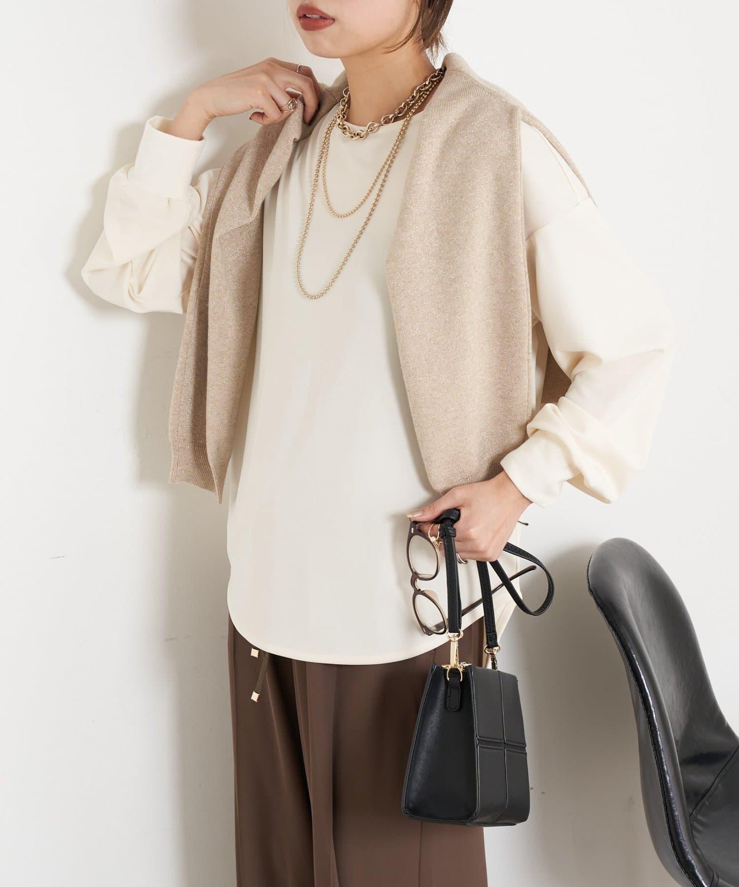 【長款 】絲光襯衫