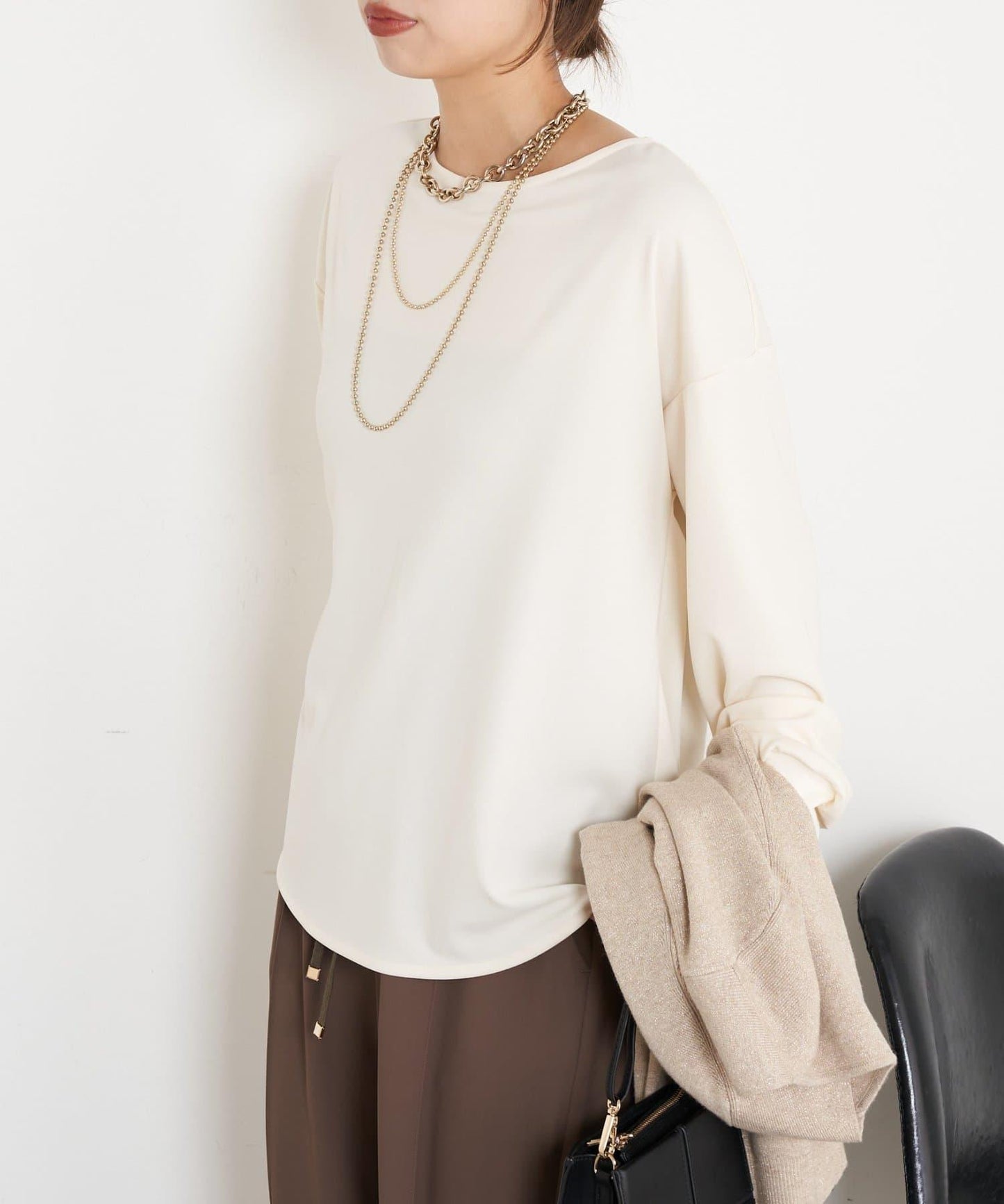 【長款 】絲光襯衫