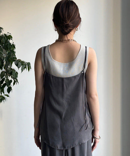 【套裝可搭配】醋酸人造絲吊帶背心