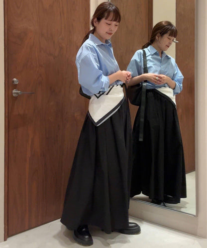 【MANAKA聯名】條紋襯衫絲巾套裝