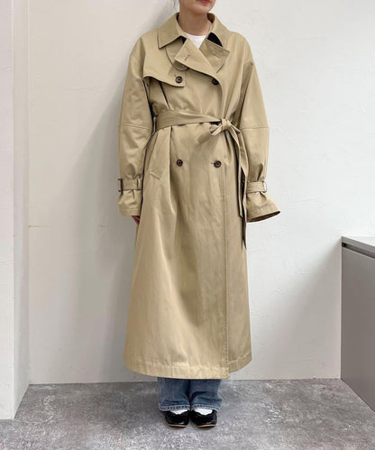 【每次即售罄的人氣單品】袖子蓬鬆設計風衣