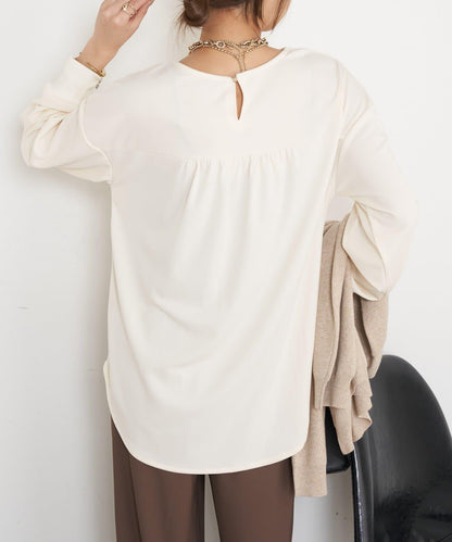 【長款 】絲光襯衫