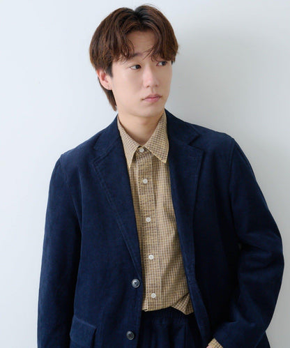 【WHIMSIC/SETUP対応】燈芯絨2粒扣西裝外套