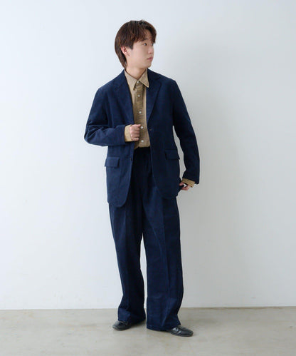 【WHIMSIC/SETUP対応】燈芯絨2粒扣西裝外套