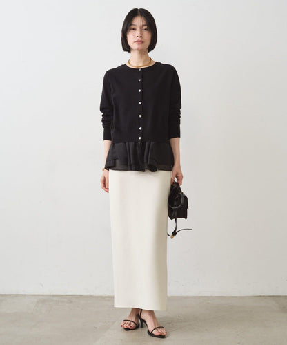 荷葉邊針織開衫