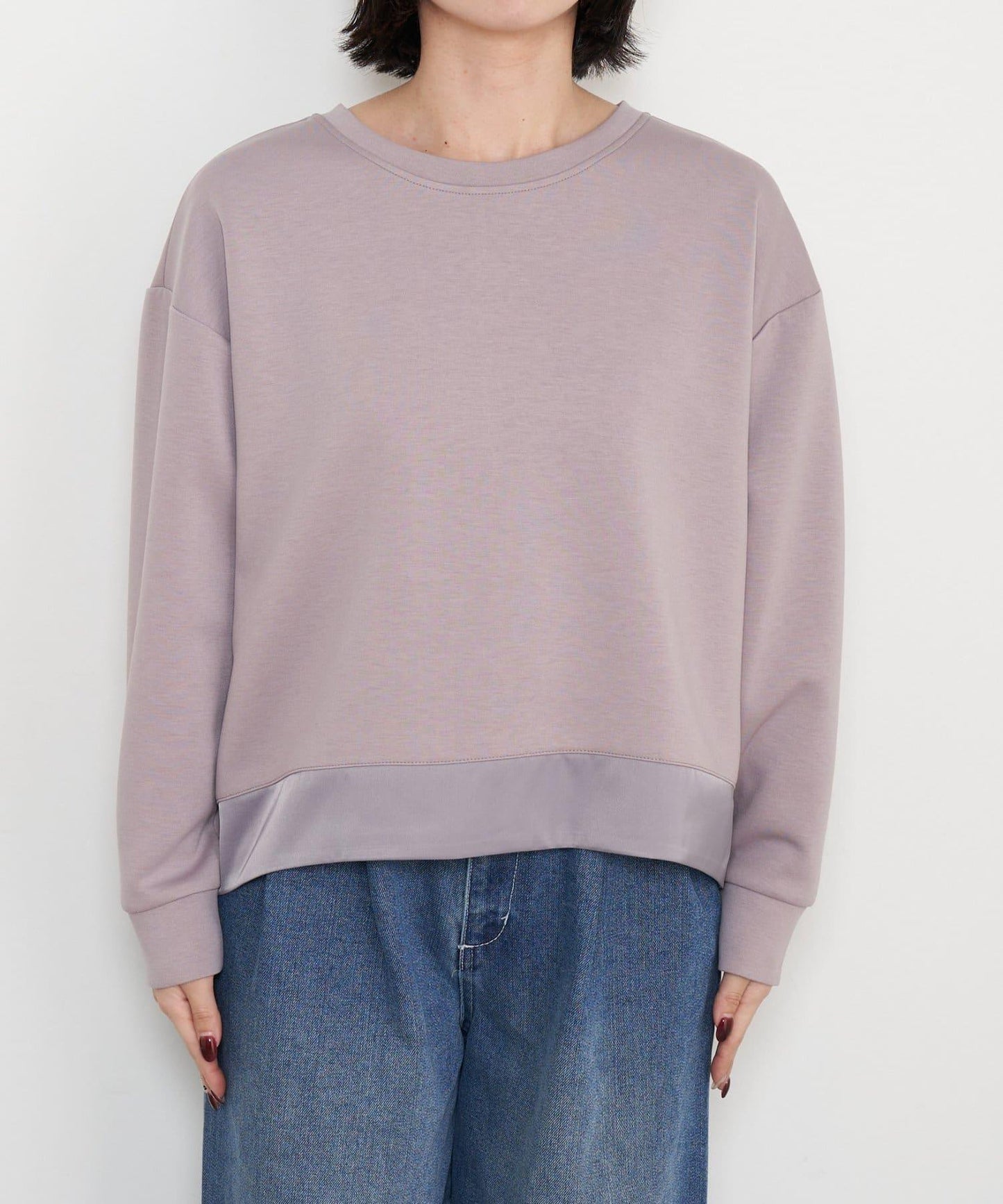 雙拉鍊紙板套頭衫