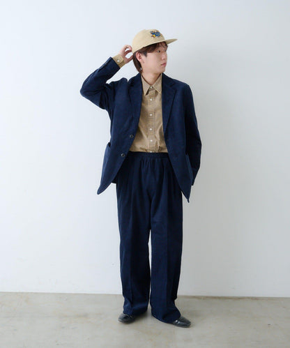 【WHIMSIC/SETUP対応】燈芯絨2粒扣西裝外套