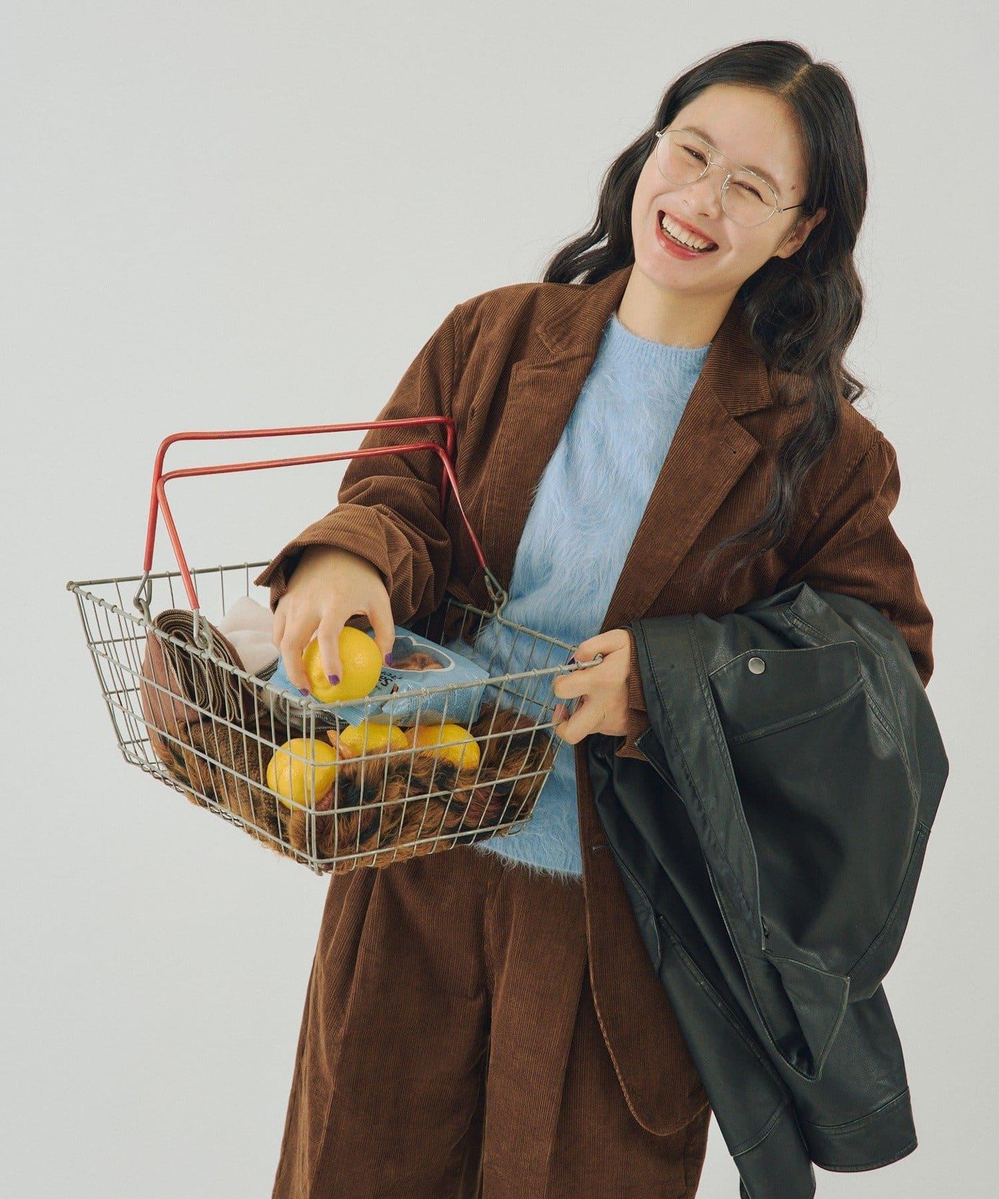 【WHIMSIC/SETUP対応】燈芯絨2粒扣西裝外套