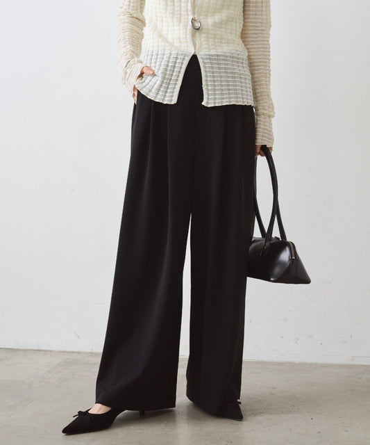 針織寬鬆休閒褲