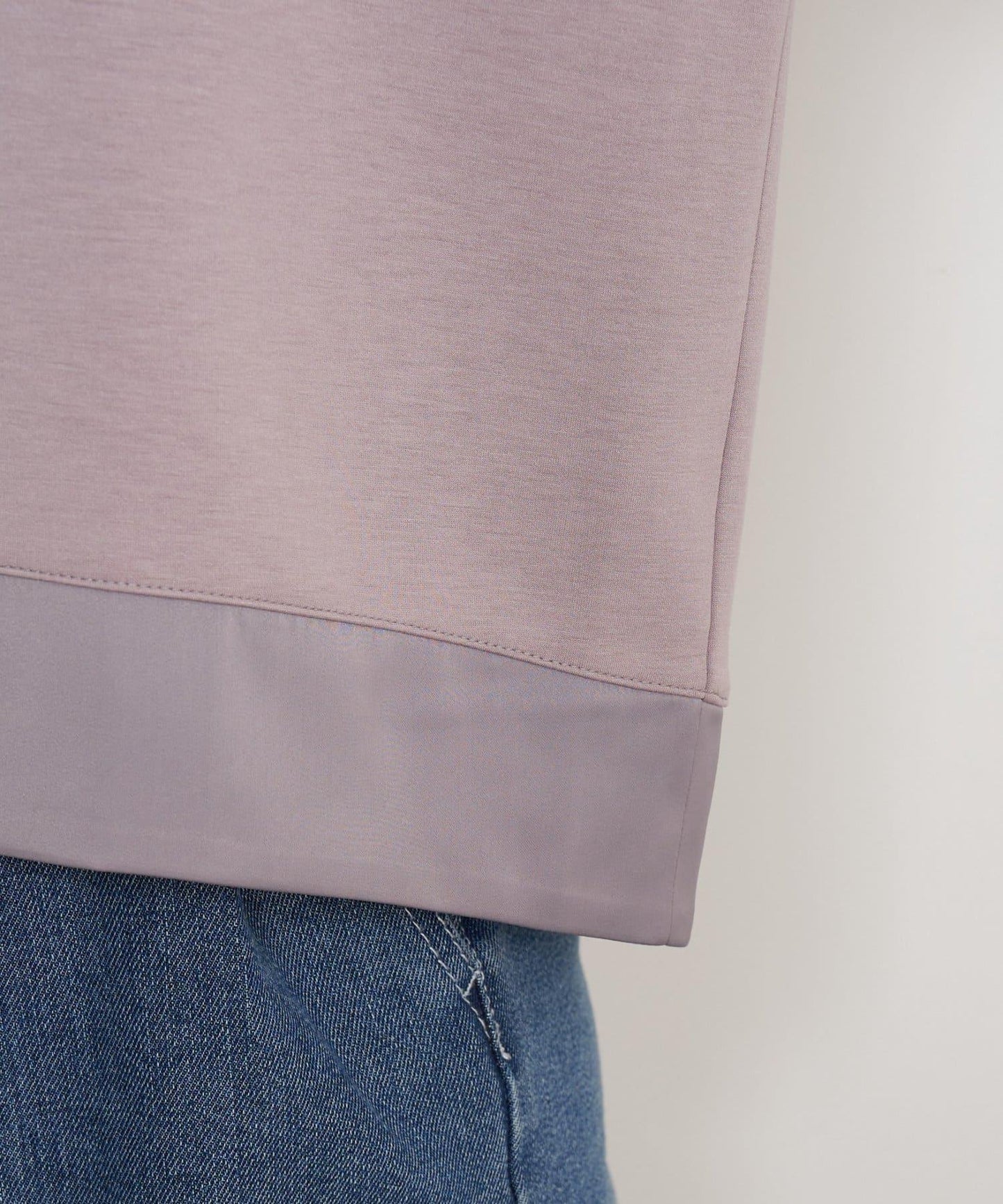 雙拉鍊紙板套頭衫