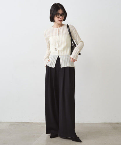 針織寬鬆休閒褲