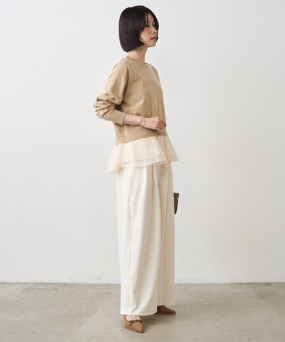 荷葉邊針織開衫