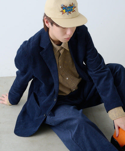 【WHIMSIC/SETUP対応】燈芯絨2粒扣西裝外套