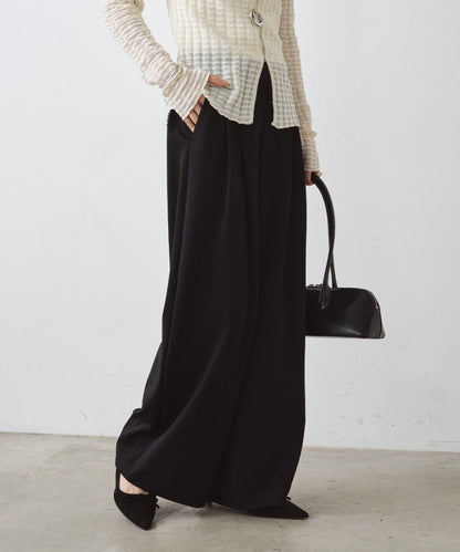 針織寬鬆休閒褲