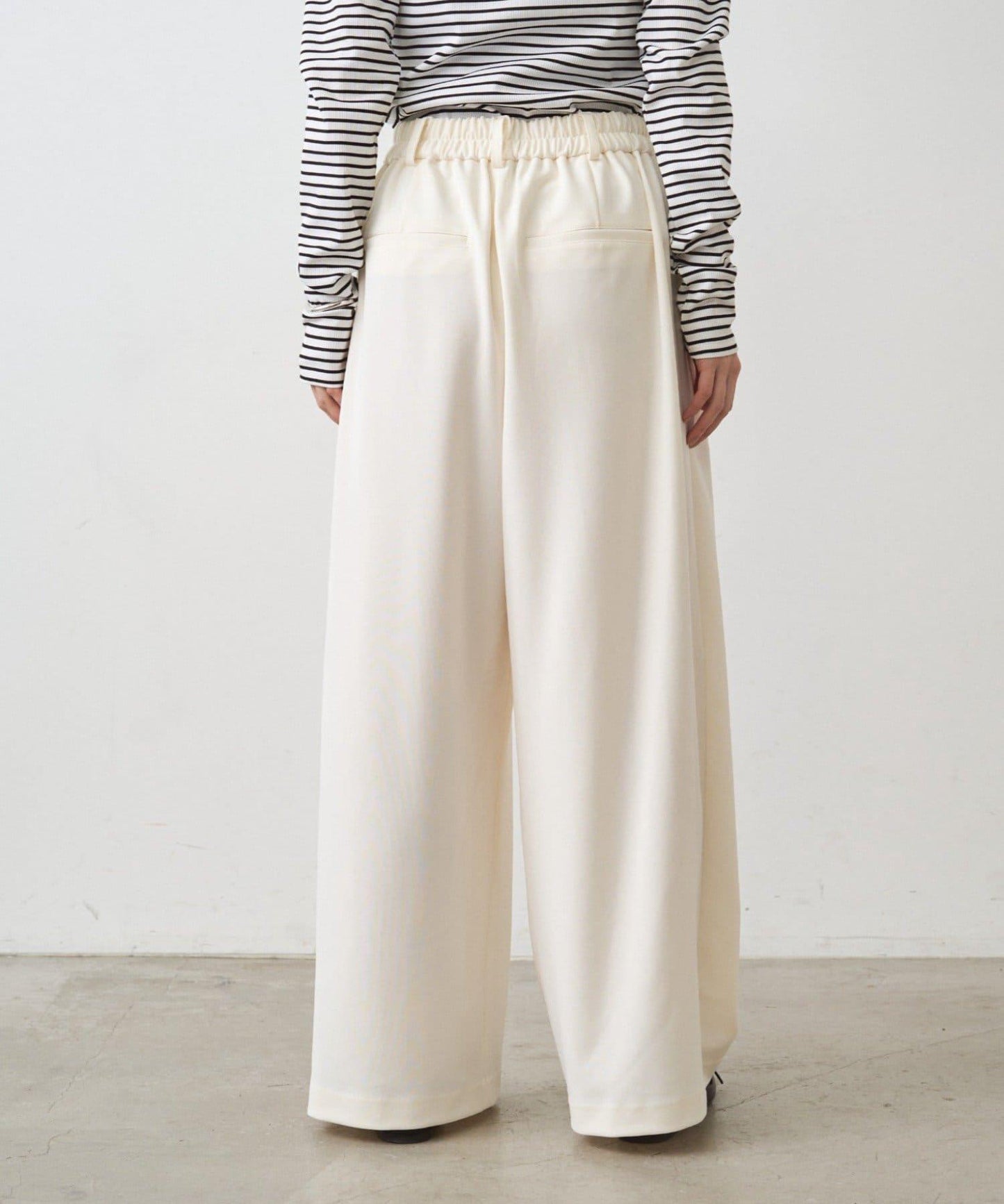 針織寬鬆休閒褲