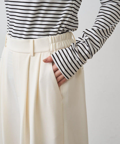 針織寬鬆休閒褲