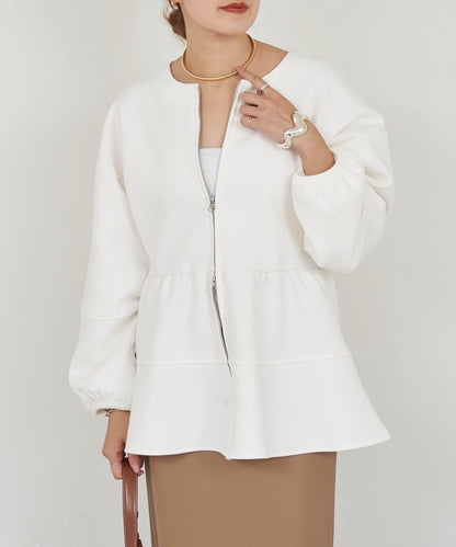 【26SS】針織荷葉邊上衣