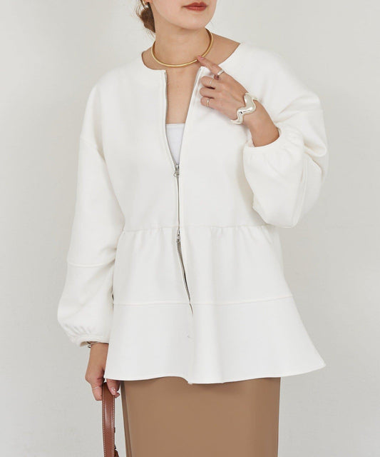 【26SS】針織荷葉邊上衣