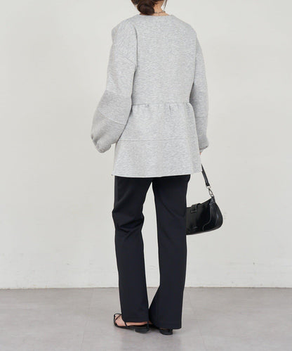 【26SS】針織荷葉邊上衣