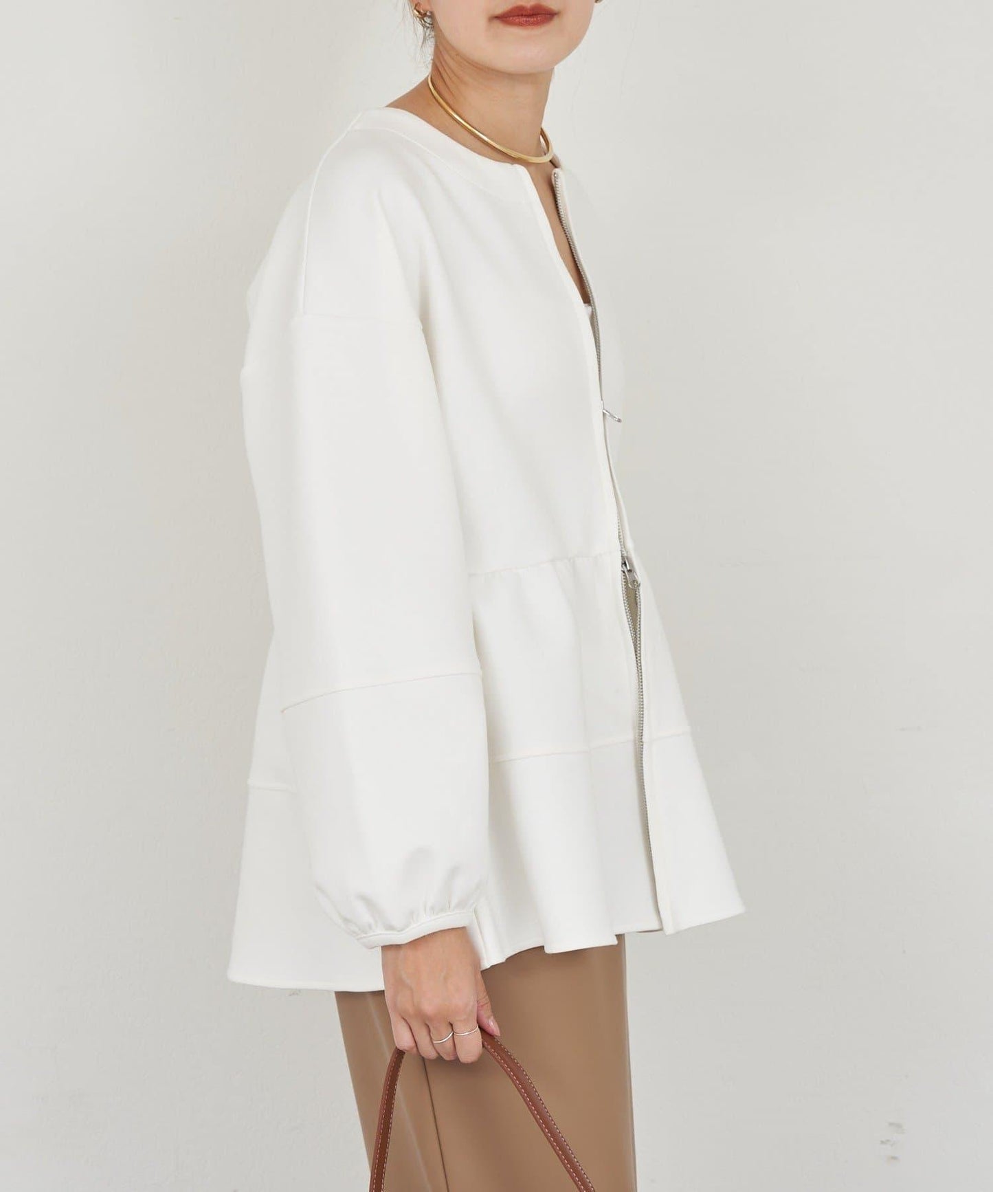 【26SS】針織荷葉邊上衣