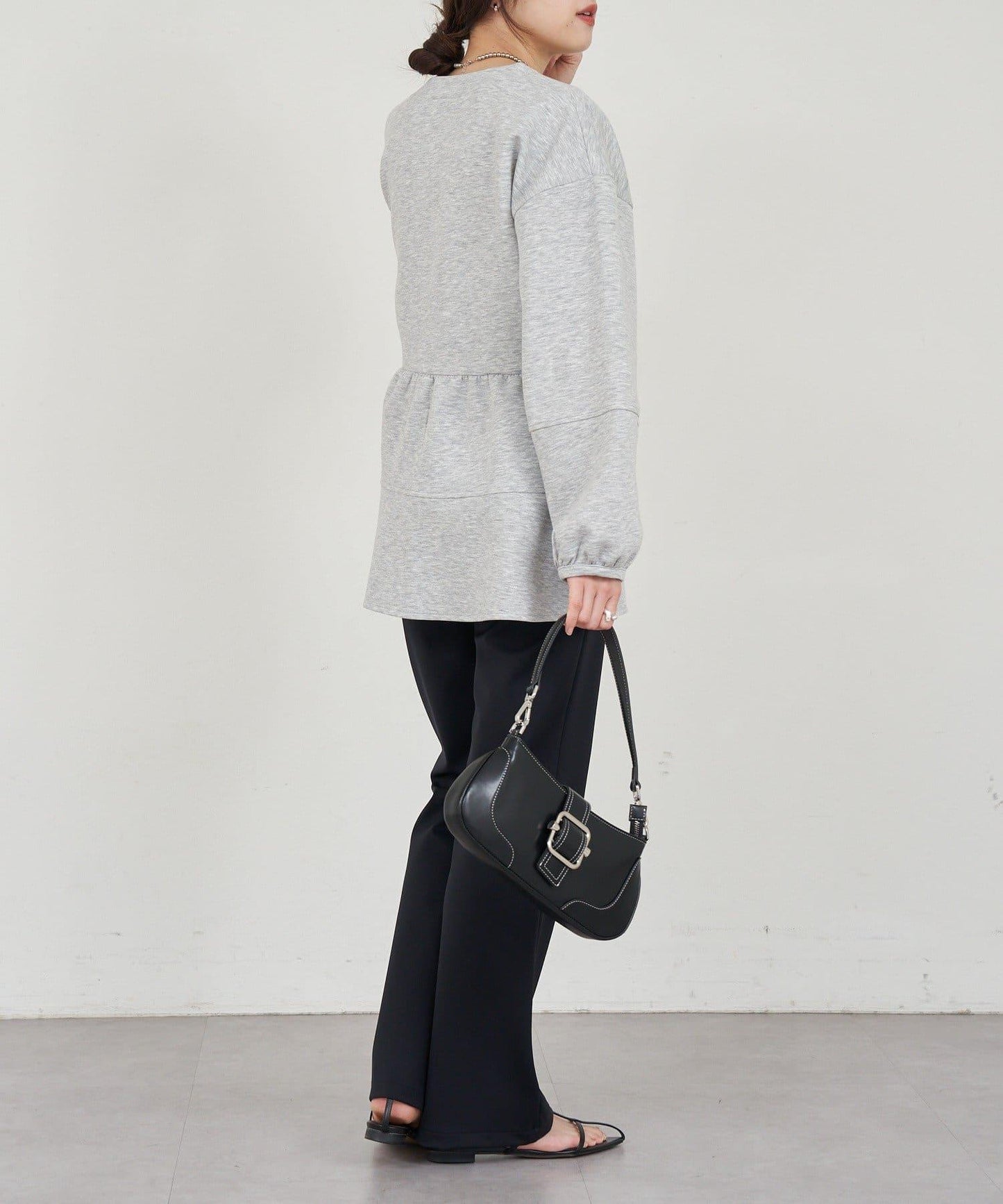 【26SS】針織荷葉邊上衣