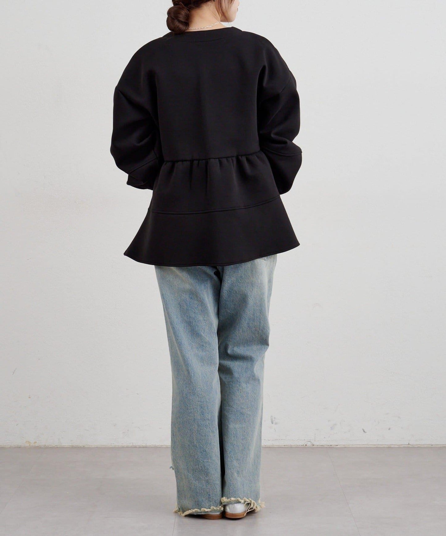 【26SS】針織荷葉邊上衣