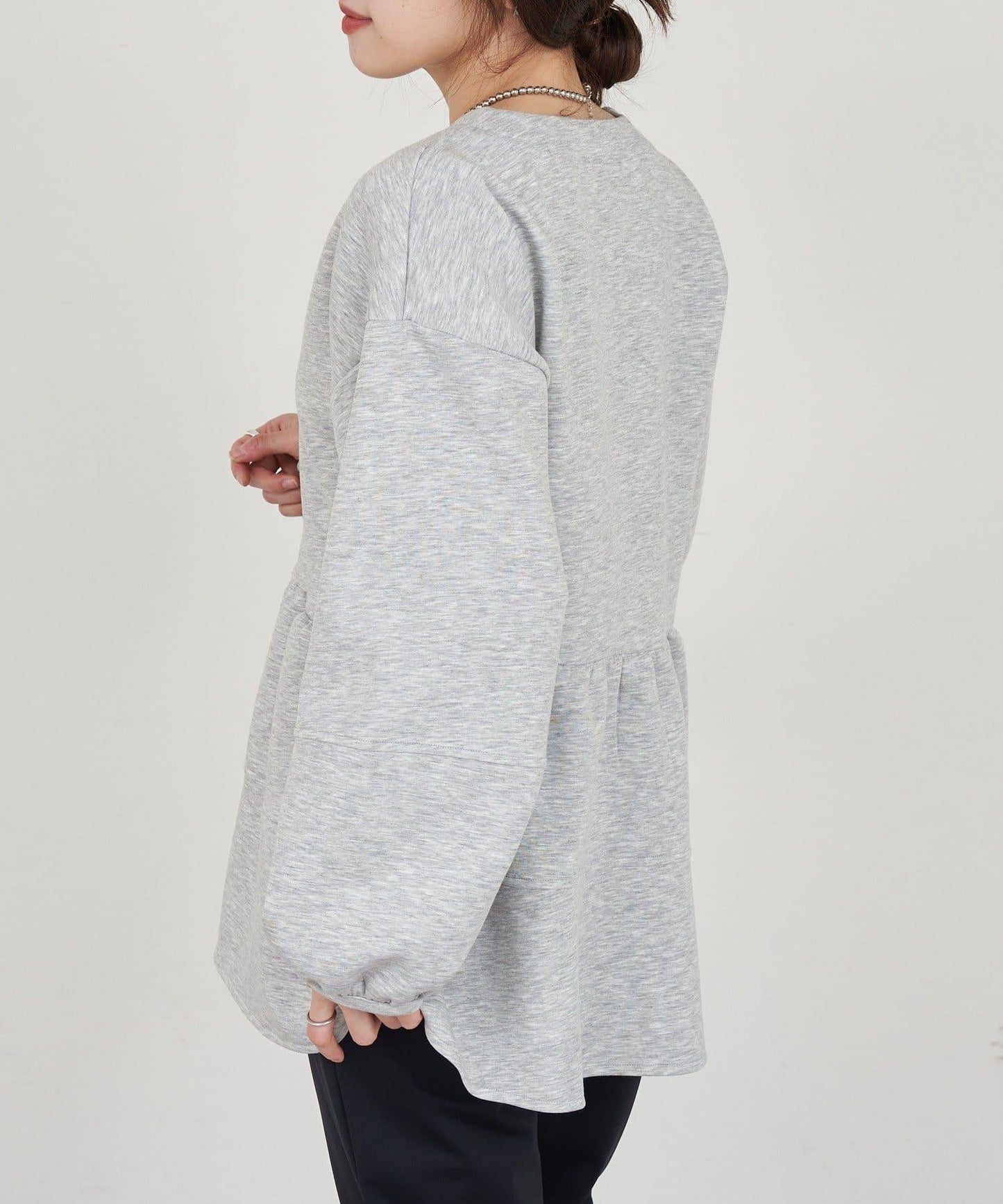 【26SS】針織荷葉邊上衣