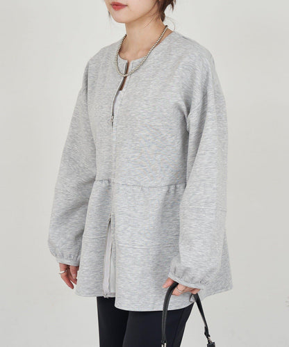 【26SS】針織荷葉邊上衣