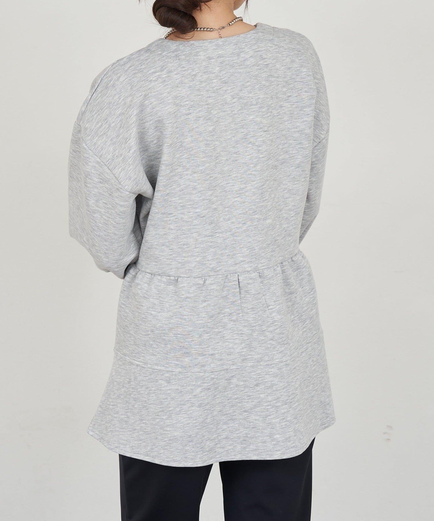 【26SS】針織荷葉邊上衣