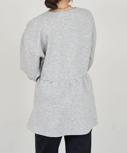 【26SS】針織荷葉邊上衣