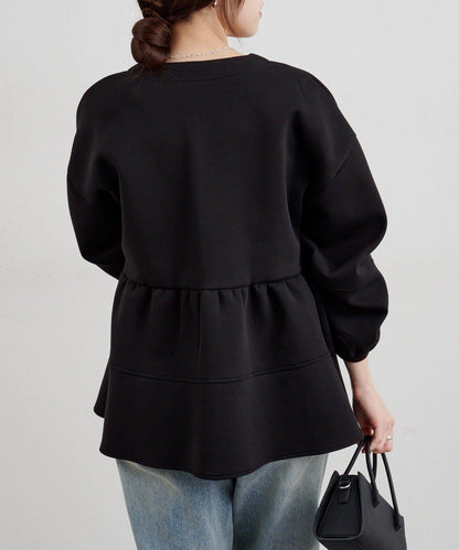 【26SS】針織荷葉邊上衣