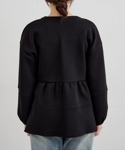 【26SS】針織荷葉邊上衣