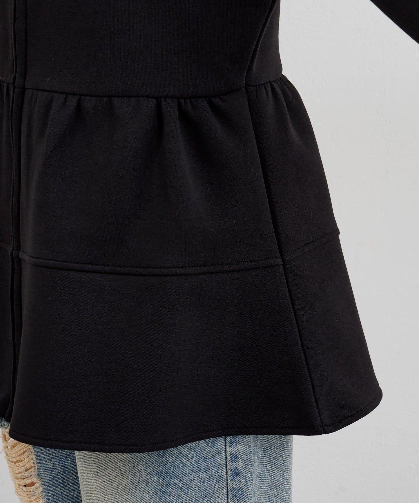 【26SS】針織荷葉邊上衣