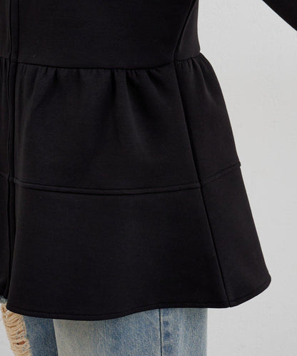 【26SS】針織荷葉邊上衣