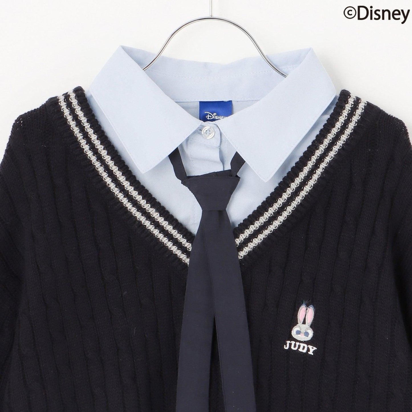 《迪士尼》動物烏托邦拼接針織衫