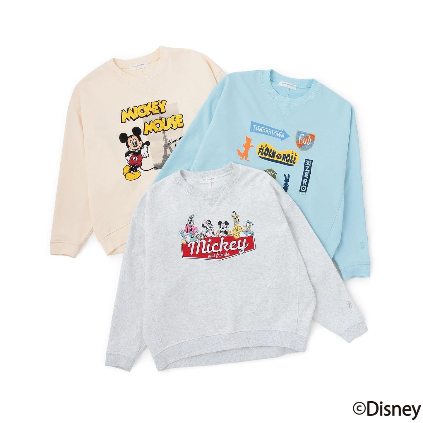 【130cm可選】【《迪士尼》】混合款衛衣