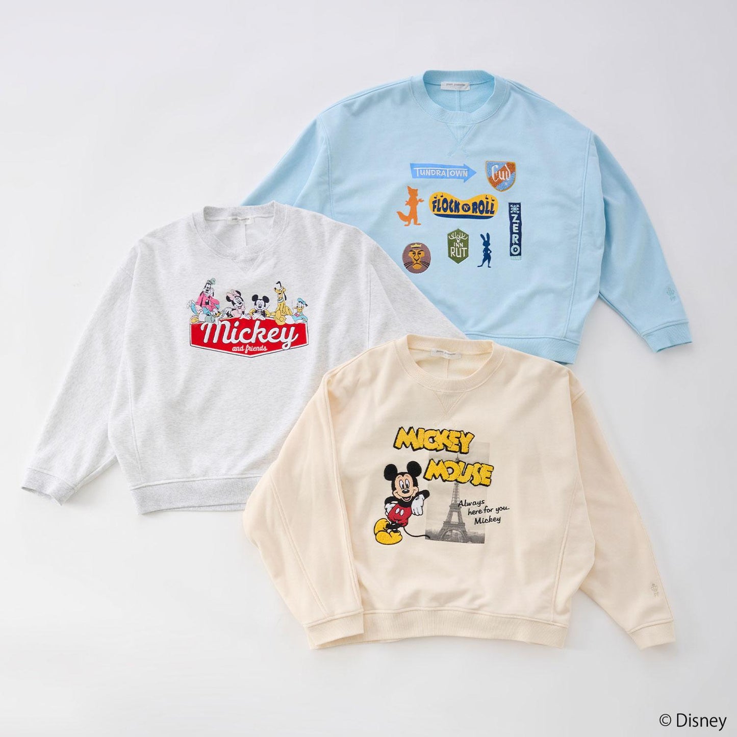 【130cm可選】【《迪士尼》】混合款衛衣