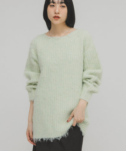 鏤空羅紋針織衫